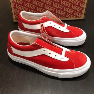 vans bold red